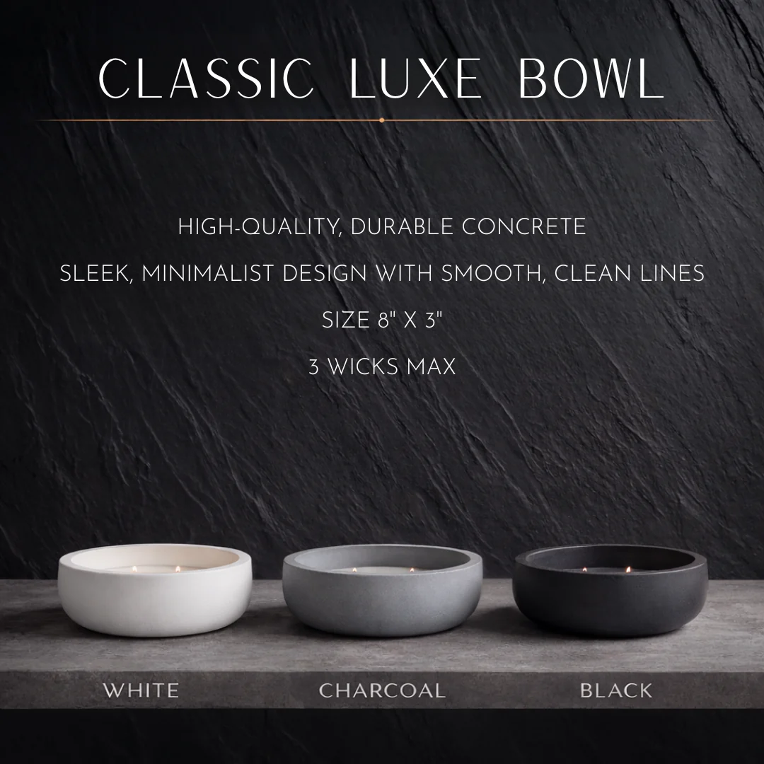 Classic Concrete Gift Set - Scented White - Image 4