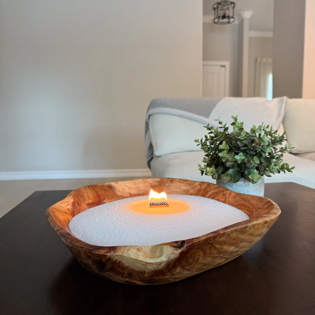 Handcrafted Wood Bowl - Image 9
