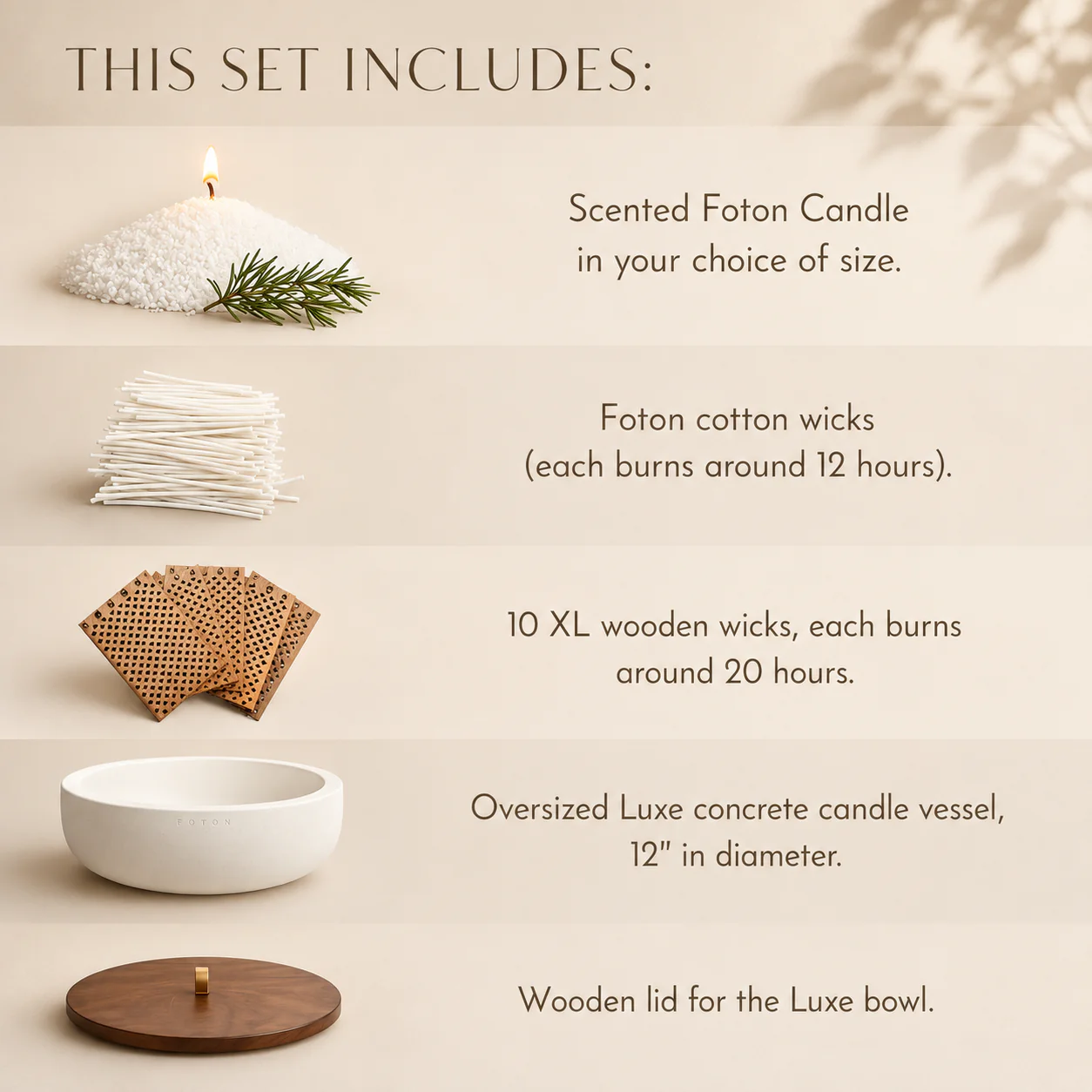 Oversized Indoor/Outdoor Candle Set - Scented - Image 14