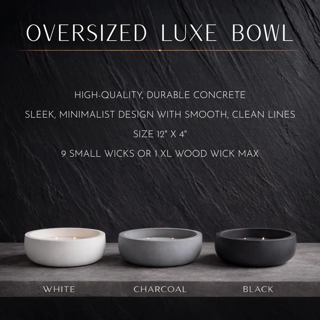 Deluxe Concrete Gift Set - Scented White - Image 4