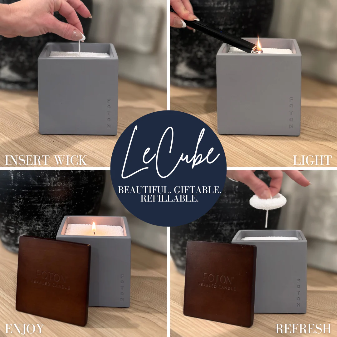 Le Cube Candle 4-Pack - Image 4