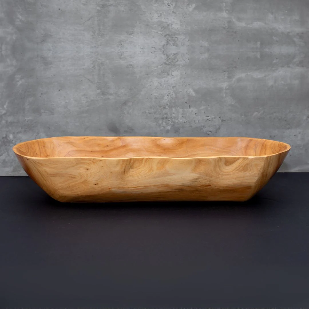 Handcrafted Wood Bowl - Image 13